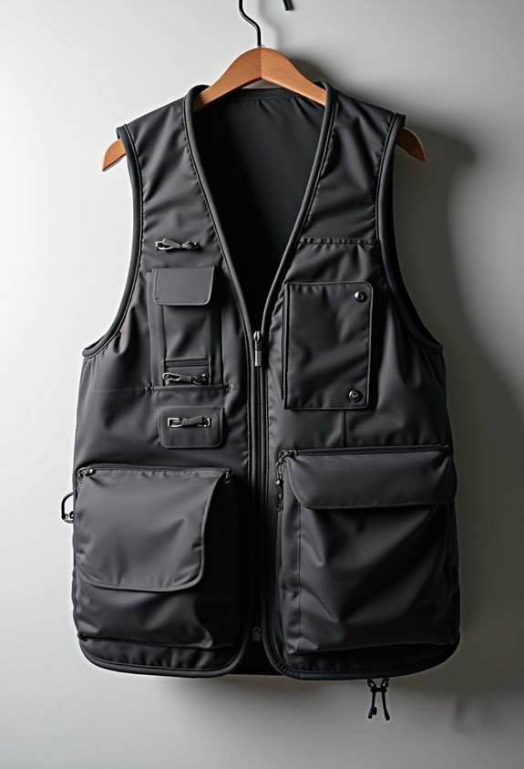 comfortable accessible customizable storage vest
