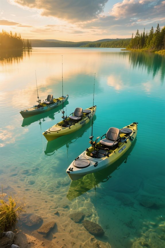 comfortable high seat fishing kayaks