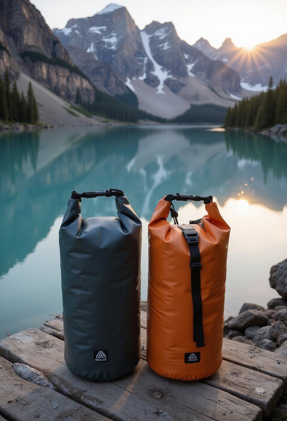 durable versatile molle dry bags