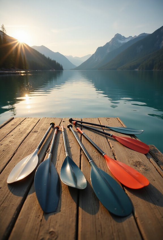 effortless kayaking with paddles