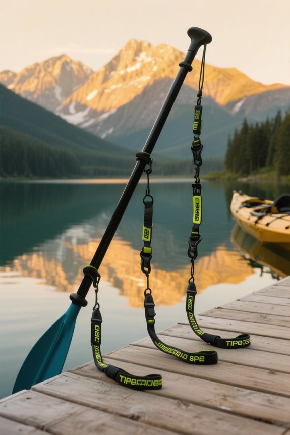 kayak paddle gear security