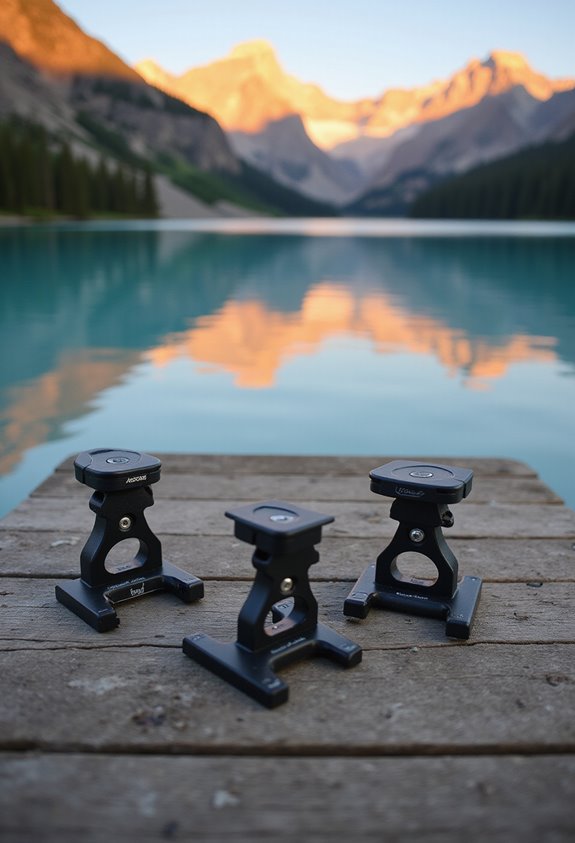 kayak paddle holder mounts