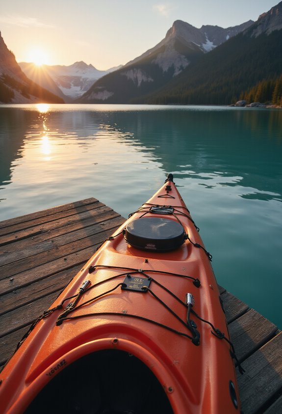 kayak storage and accessibility