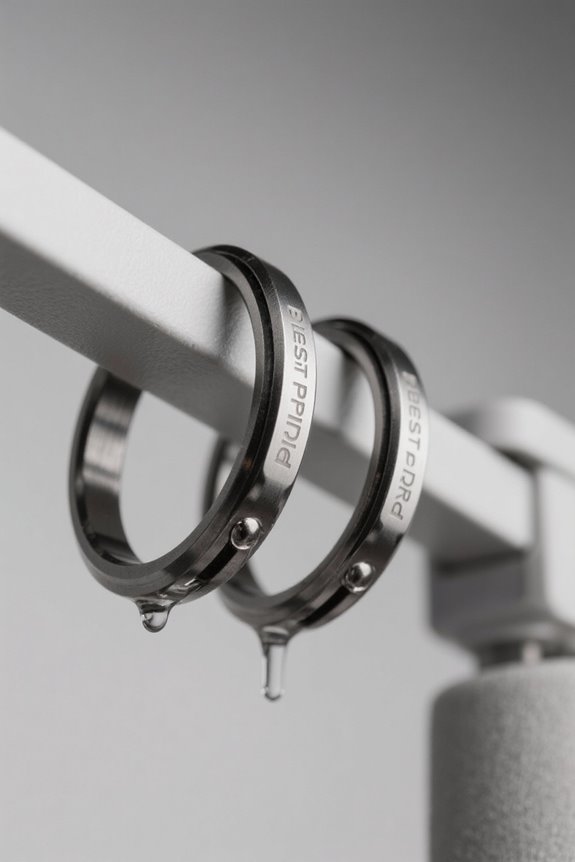 paddle drip ring considerations