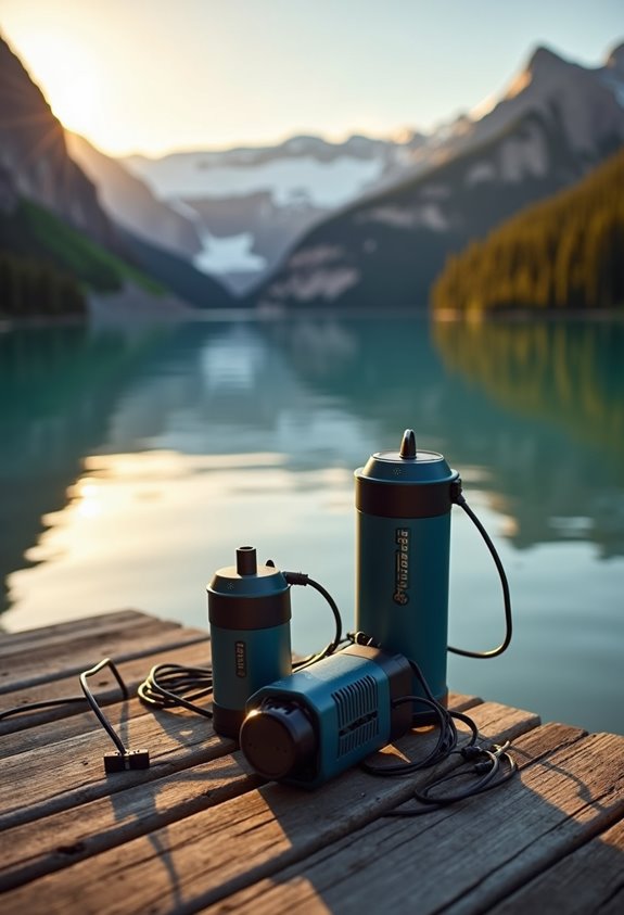 quick inflate paddleboard pumps