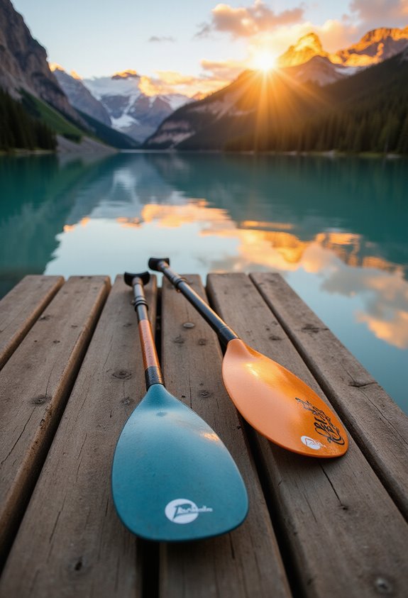 top aluminum sup paddles
