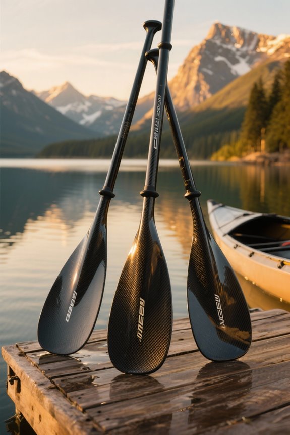 top carbon fiber paddles