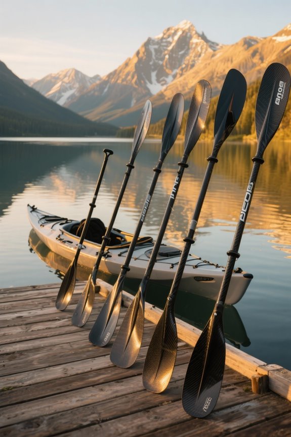 top carbon kayak paddles