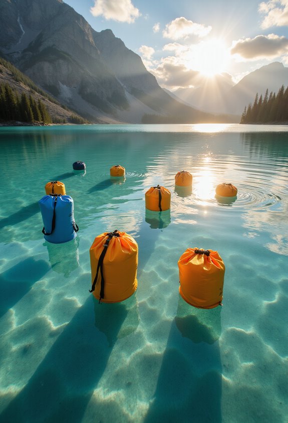 day trip dry bag size