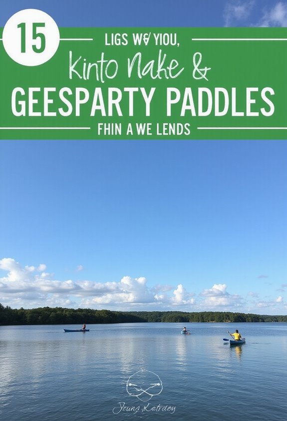 essential amenities for lakes