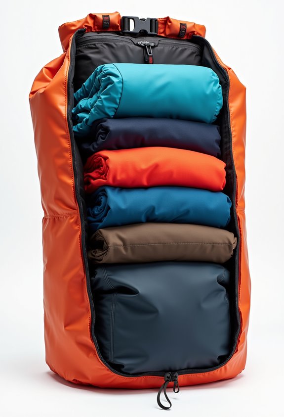 maximize dry bag capacity
