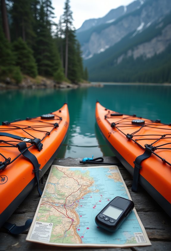 route planning for sup